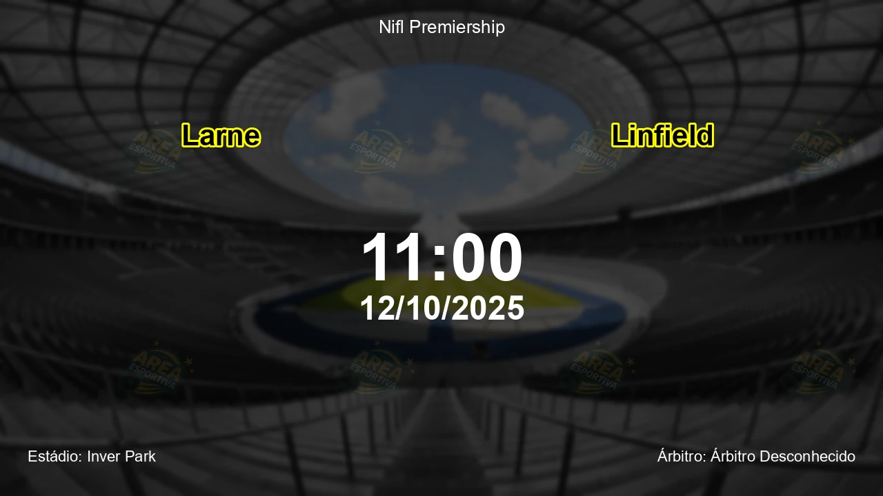 Palpite e análise do jogo Larne vs Linfield pela Nifl Premiership