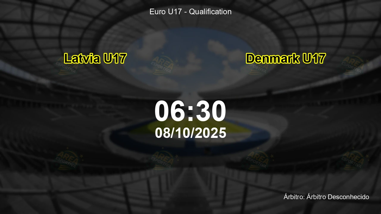 Palpite e análise do jogo Latvia U17 vs Denmark U17 pela Euro U17 - Qualification