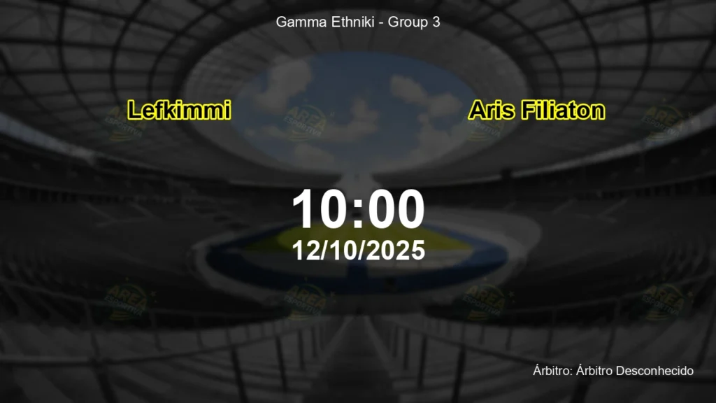 Palpite e an&aacute;lise do jogo Lefkimmi vs Aris Filiaton pela Gamma Ethniki - Group 3