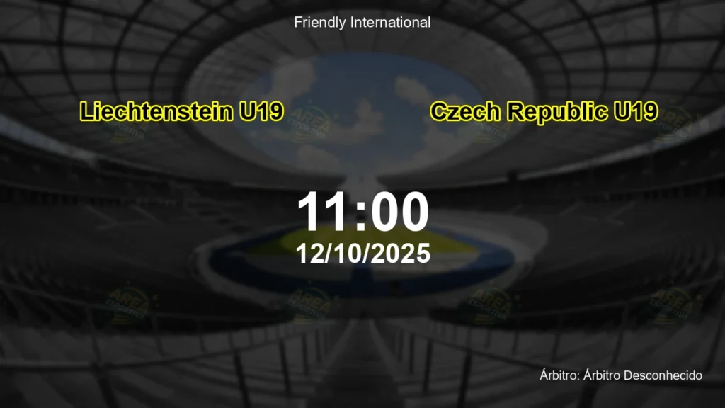 Palpite e an&aacute;lise do jogo Liechtenstein U19 vs Czech Republic U19 pela Friendly International