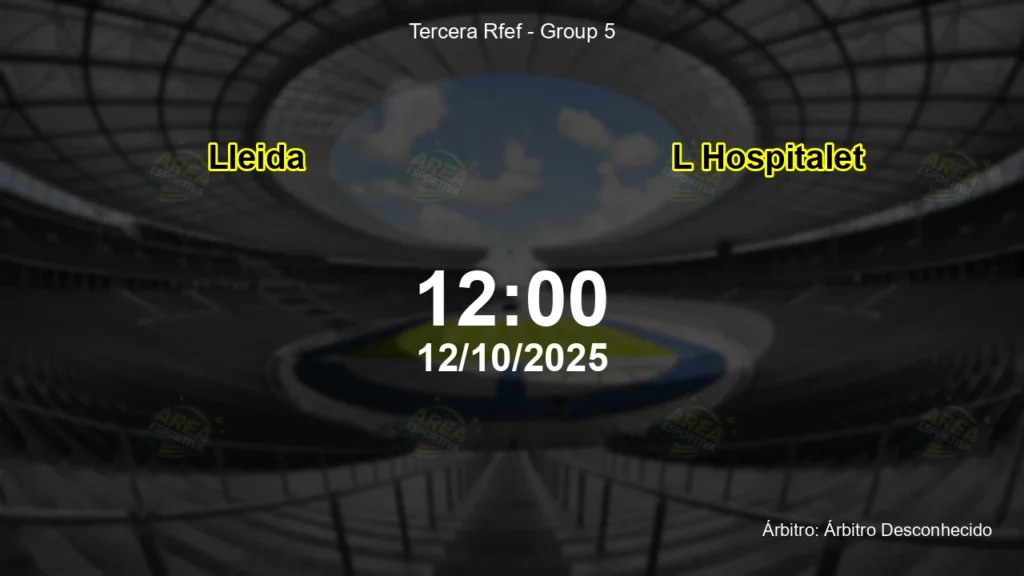 Palpite e an&aacute;lise do jogo Lleida vs L Hospitalet pela Tercera Rfef - Group 5