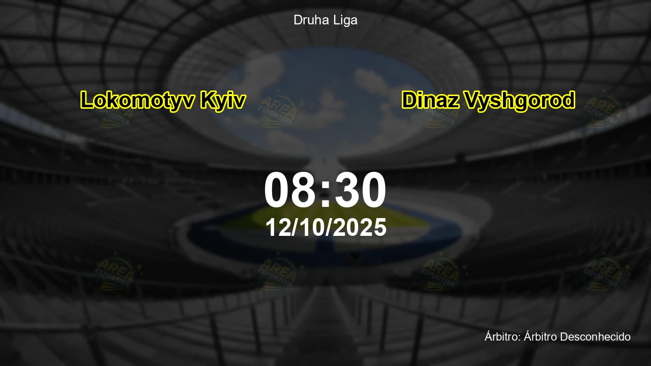 Palpite e análise do jogo Lokomotyv Kyiv vs Dinaz Vyshgorod pela Druha Liga