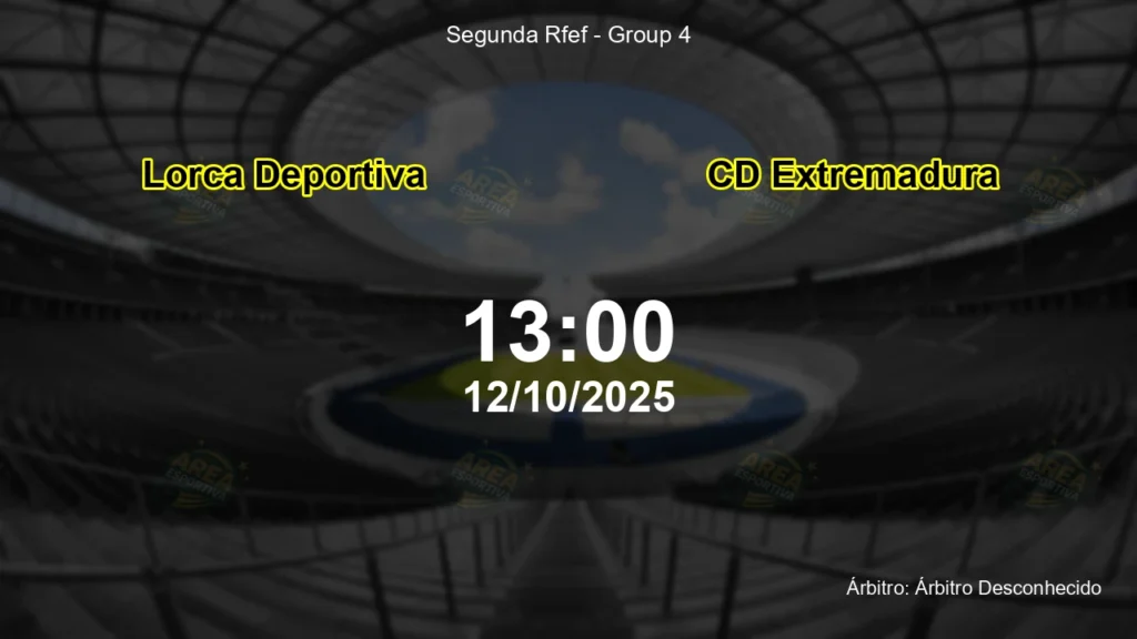Palpite e an&aacute;lise do jogo Lorca Deportiva vs CD Extremadura pela Segunda Rfef - Group 4