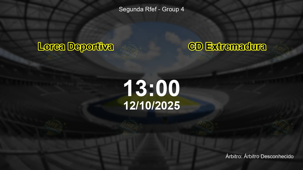Palpite e análise do jogo Lorca Deportiva vs CD Extremadura pela Segunda Rfef - Group 4