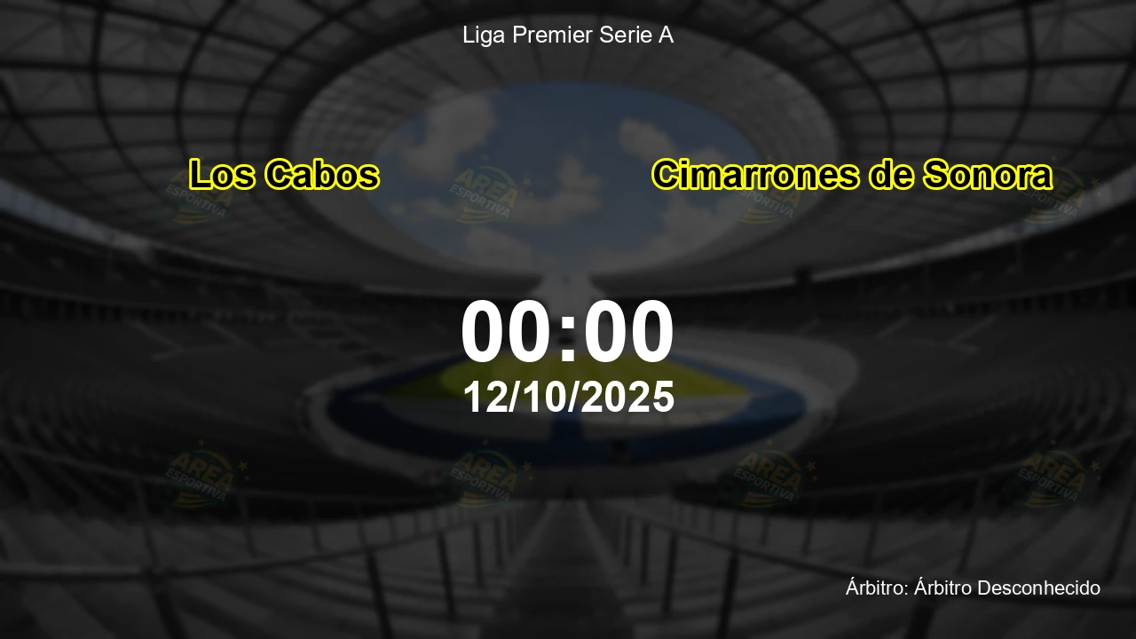 Palpite e análise do jogo Los Cabos vs Cimarrones de Sonora pela Liga Premier Serie A