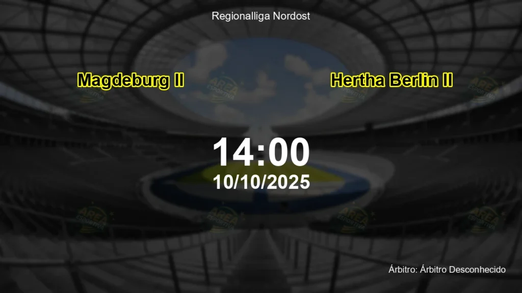 Palpite e an&aacute;lise do jogo Magdeburg II vs Hertha Berlin II pela Regionalliga Nordost