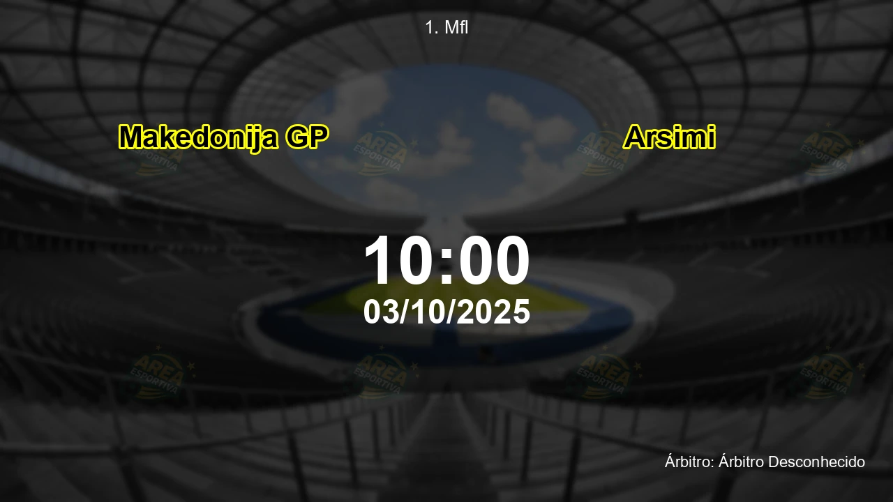 Palpite e análise do jogo Makedonija GP vs Arsimi pela 1. Mfl