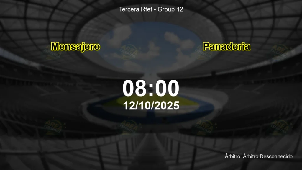 Palpite e an&aacute;lise do jogo Mensajero vs Panaderia pela Tercera Rfef - Group 12