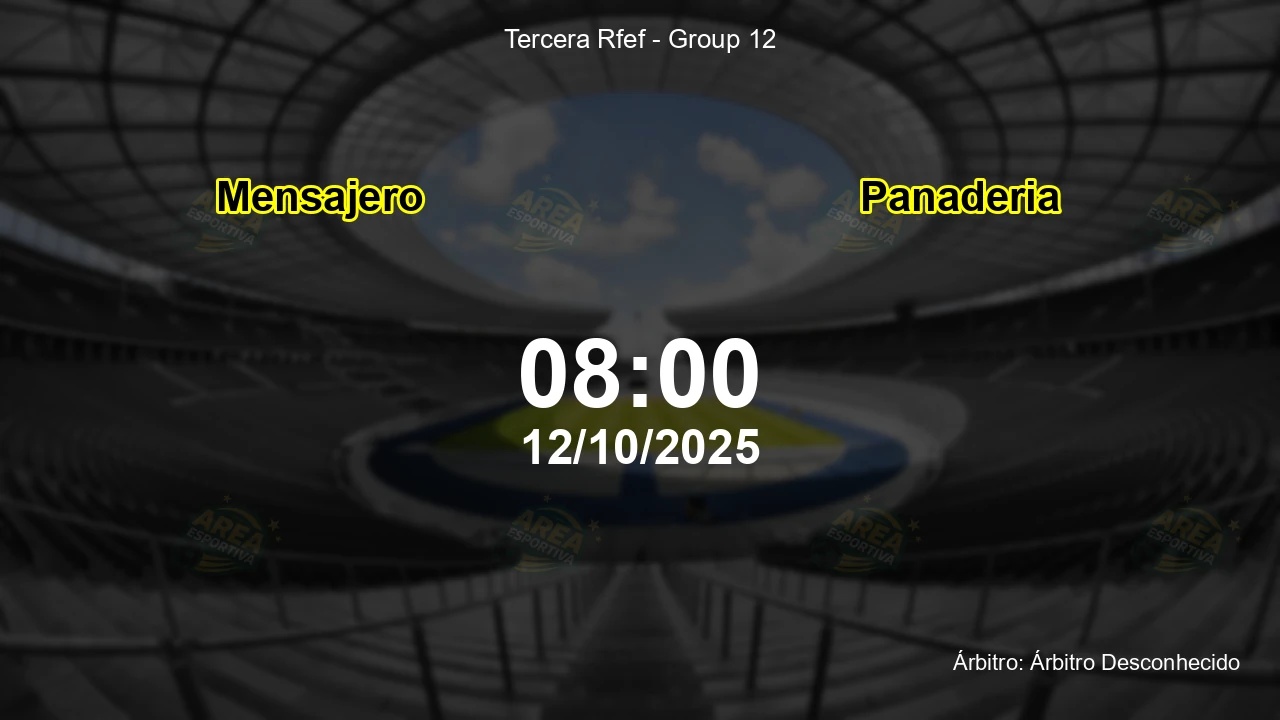 Palpite e análise do jogo Mensajero vs Panaderia pela Tercera Rfef - Group 12