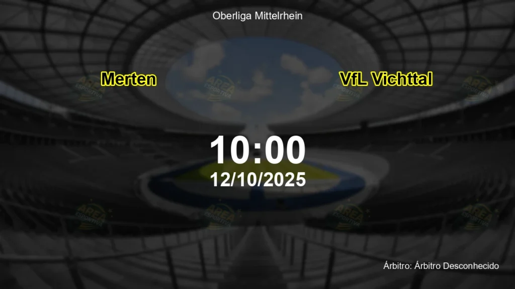 Palpite e an&aacute;lise do jogo Merten vs VfL Vichttal pela Oberliga Mittelrhein