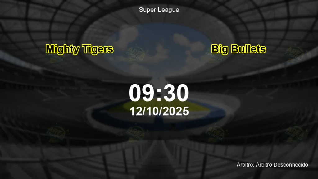 Palpite e an&aacute;lise do jogo Mighty Tigers vs Big Bullets pela Super League
