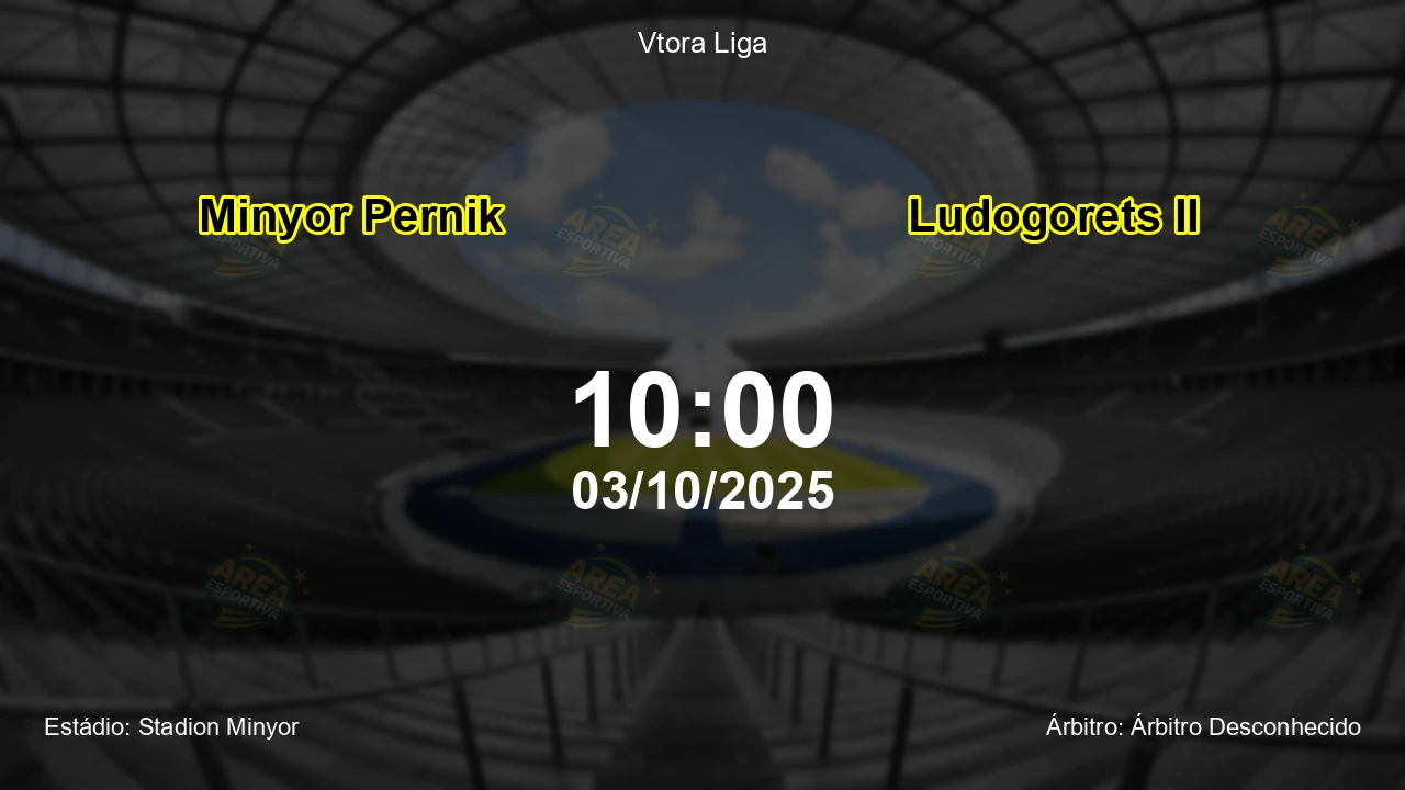 Palpite e análise do jogo Minyor Pernik vs Ludogorets II pela Vtora Liga
