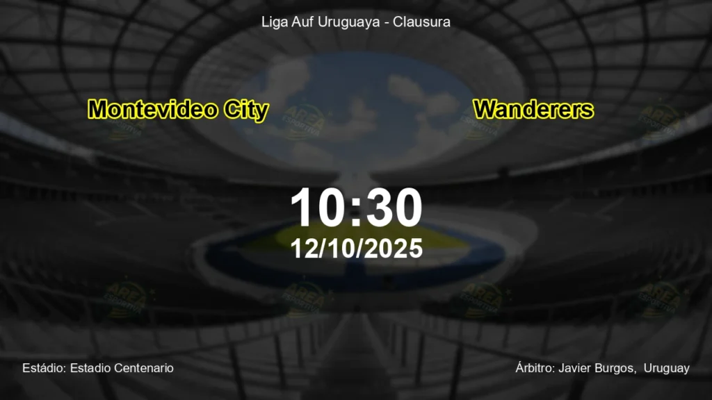Palpite e an&aacute;lise do jogo Montevideo City vs Wanderers pela Liga Auf Uruguaya - Clausura
