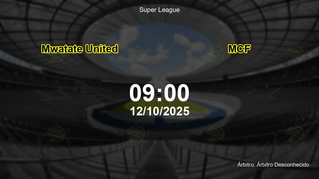 Palpite e an&aacute;lise do jogo Mwatate United vs MCF pela Super League