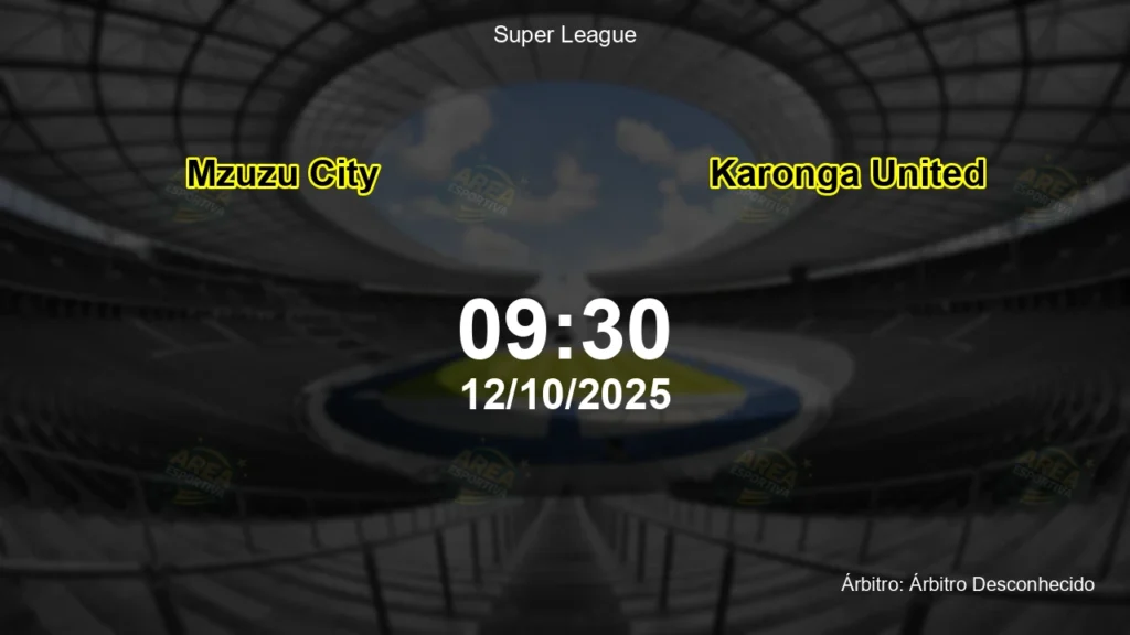 Palpite e an&aacute;lise do jogo Mzuzu City vs Karonga United pela Super League