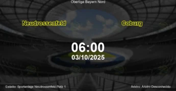 Palpite e análise do jogo Neudrossenfeld vs Coburg pela Oberliga Bayern Nord