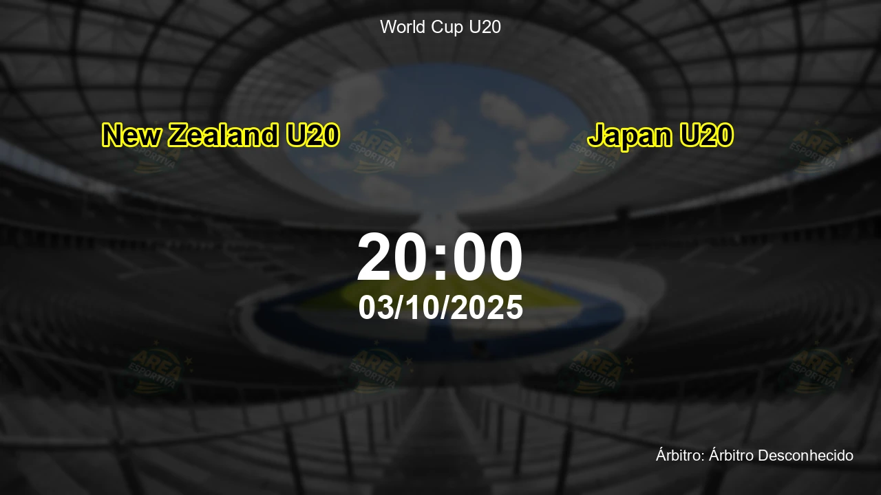 Palpite e análise do jogo New Zealand U20 vs Japan U20 pela World Cup U20