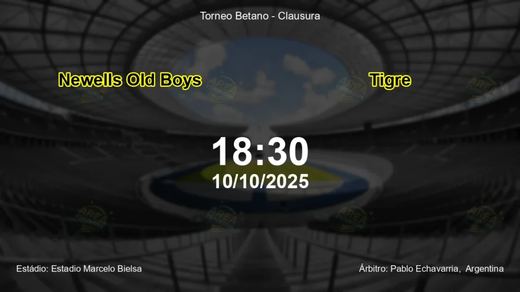 Palpite e an&aacute;lise do jogo Newells Old Boys vs Tigre pela Torneo Betano - Clausura