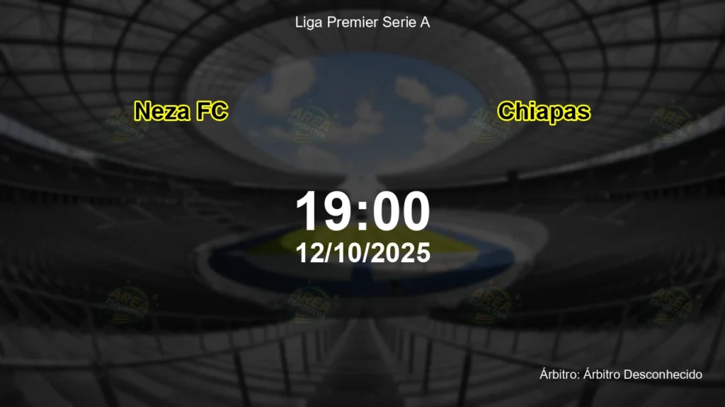 Palpite e an&aacute;lise do jogo Neza FC vs Chiapas pela Liga Premier Serie A