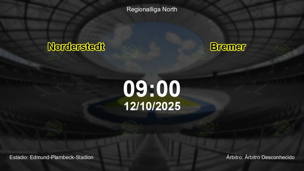 Palpite e an&aacute;lise do jogo Norderstedt vs Bremer pela Regionalliga North