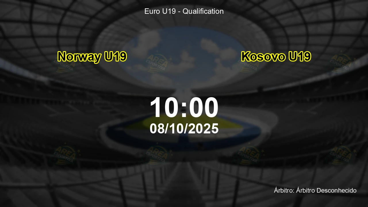 Palpite e análise do jogo Norway U19 vs Kosovo U19 pela Euro U19 - Qualification