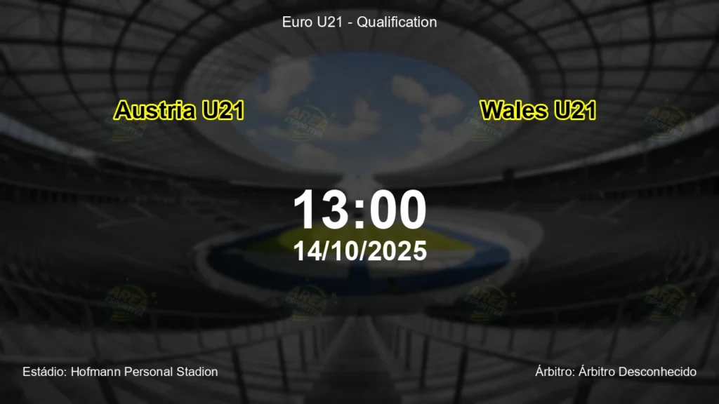 Palpite e an&aacute;lise do jogo Austria U21 vs Wales U21 pela Euro U21 - Qualification