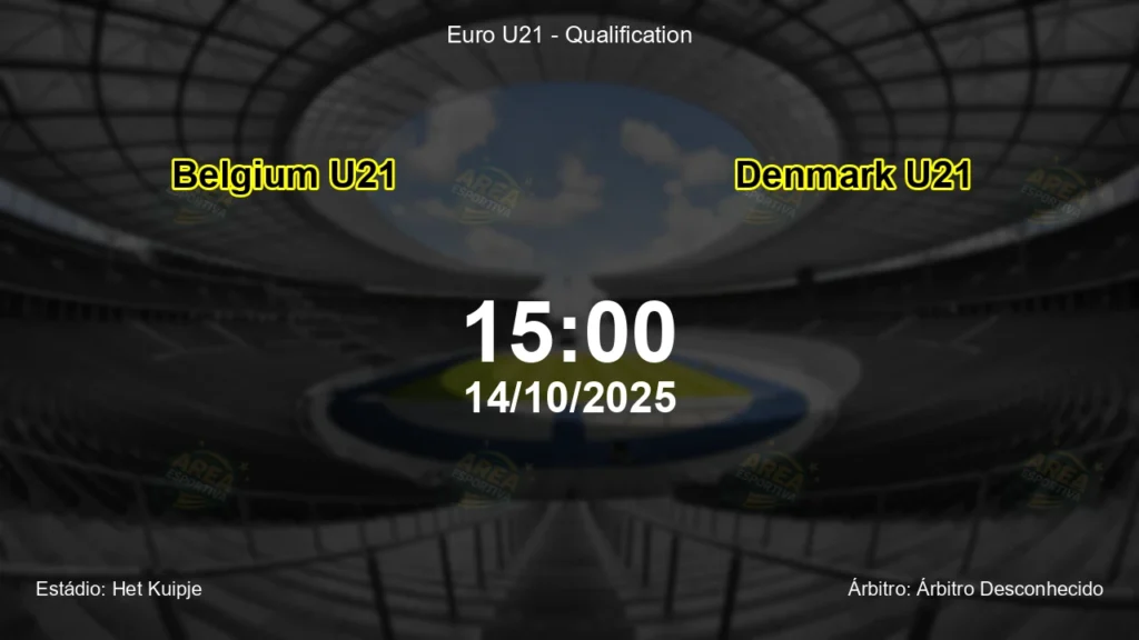 Palpite e an&aacute;lise do jogo Belgium U21 vs Denmark U21 pela Euro U21 - Qualification