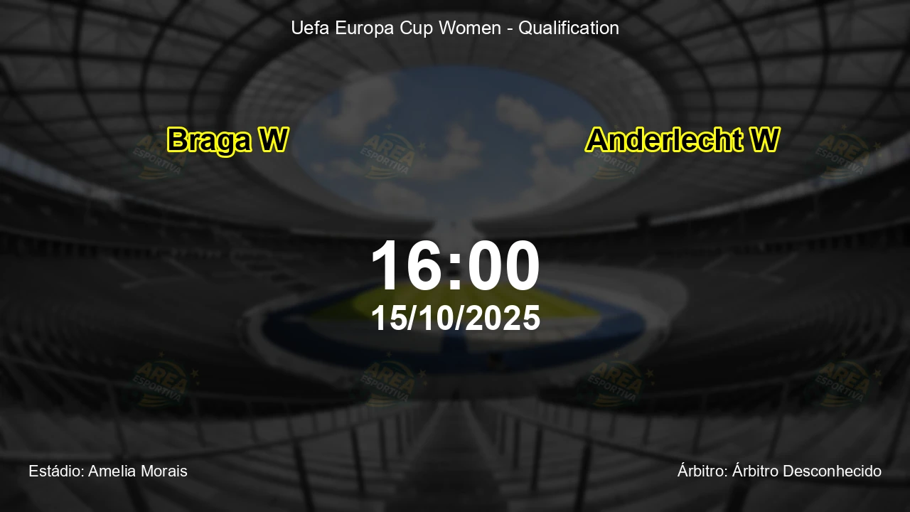 Palpite e análise do jogo Braga W vs Anderlecht W pela Uefa Europa Cup Women - Qualification