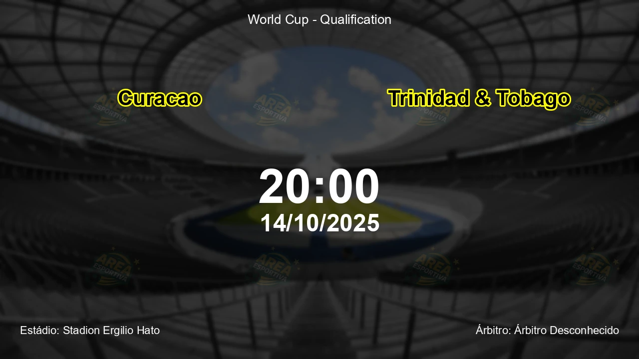 Palpite e análise do jogo Curacao vs Trinidad & Tobago pela World Cup - Qualification