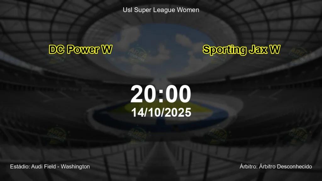 Palpite e an&aacute;lise do jogo DC Power W vs Sporting Jax W pela Usl Super League Women