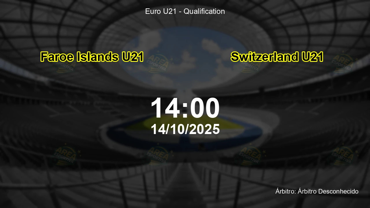 Palpite e análise do jogo Faroe Islands U21 vs Switzerland U21 pela Euro U21 - Qualification