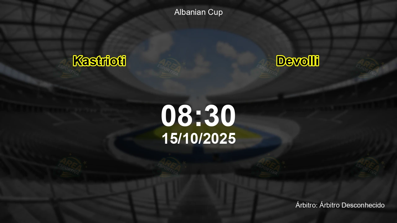 Palpite e análise do jogo Kastrioti vs Devolli pela Albanian Cup