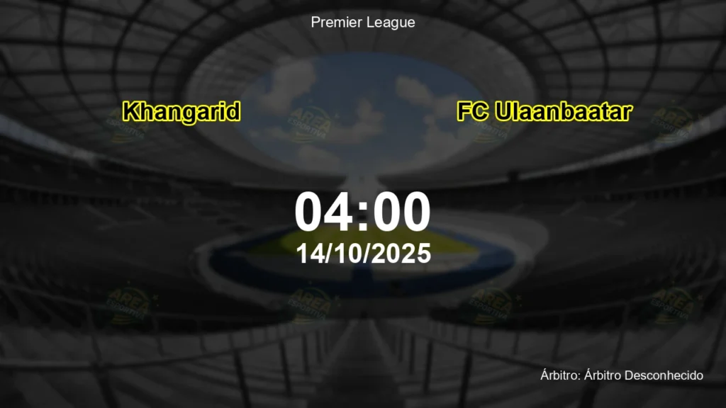 Palpite e an&aacute;lise do jogo Khangarid vs FC Ulaanbaatar pela Premier League