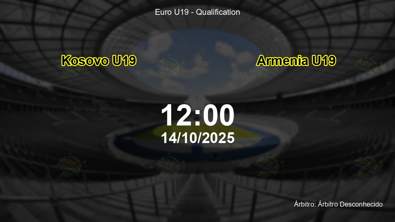 Palpite e análise do jogo Kosovo U19 vs Armenia U19 pela Euro U19 - Qualification