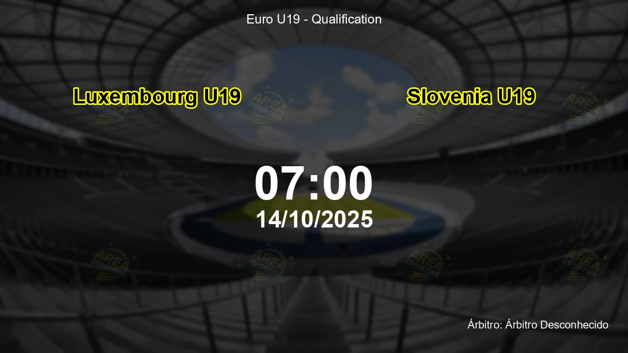 Palpite e análise do jogo Luxembourg U19 vs Slovenia U19 pela Euro U19 - Qualification