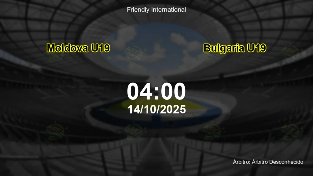 Palpite e an&aacute;lise do jogo Moldova U19 vs Bulgaria U19 pela Friendly International