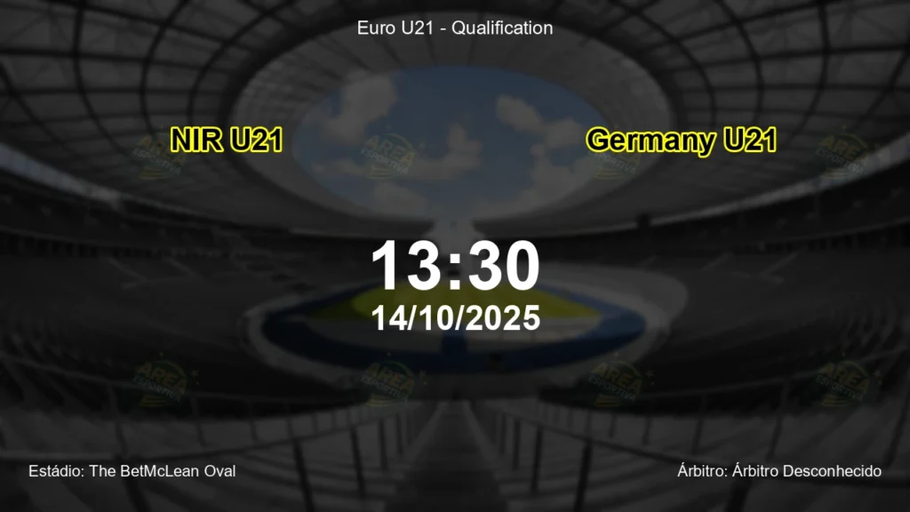 Palpite e an&aacute;lise do jogo NIR U21 vs Germany U21 pela Euro U21 - Qualification