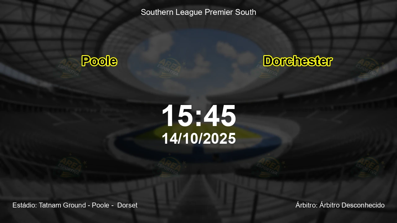 Palpite e análise do jogo Poole vs Dorchester pela Southern League Premier South