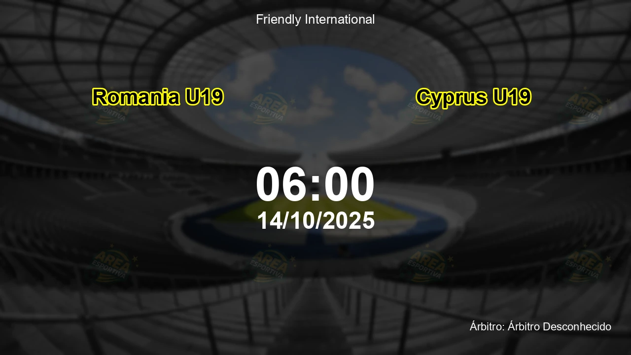 Palpite e análise do jogo Romania U19 vs Cyprus U19 pela Friendly International