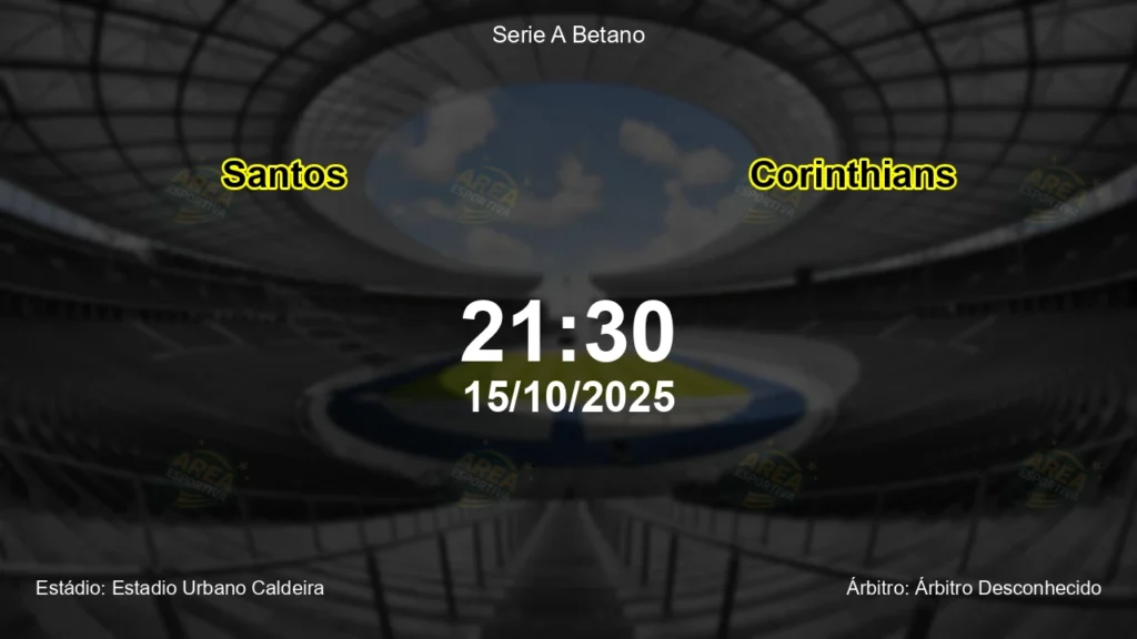 Palpite e an&aacute;lise do jogo Santos vs Corinthians pela Serie A Betano