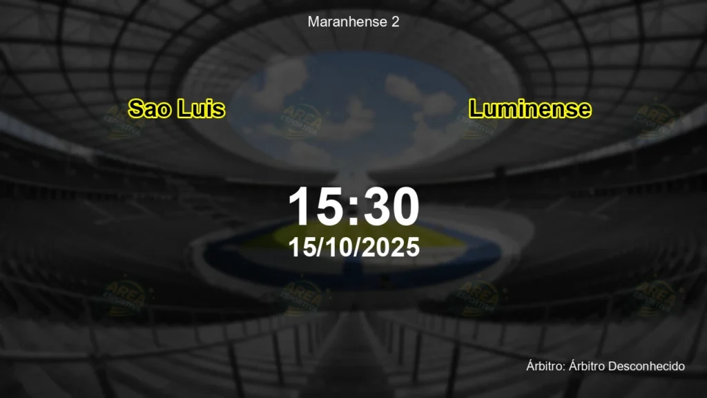 Palpite e an&aacute;lise do jogo Sao Luis vs Luminense pela Maranhense 2