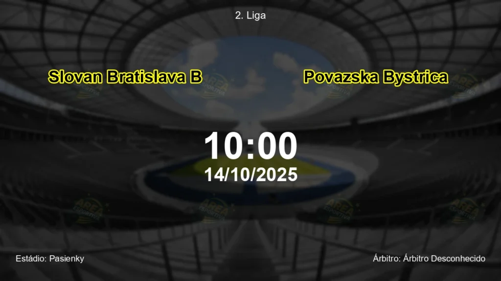 Palpite e an&aacute;lise do jogo Slovan Bratislava B vs Povazska Bystrica pela 2. Liga