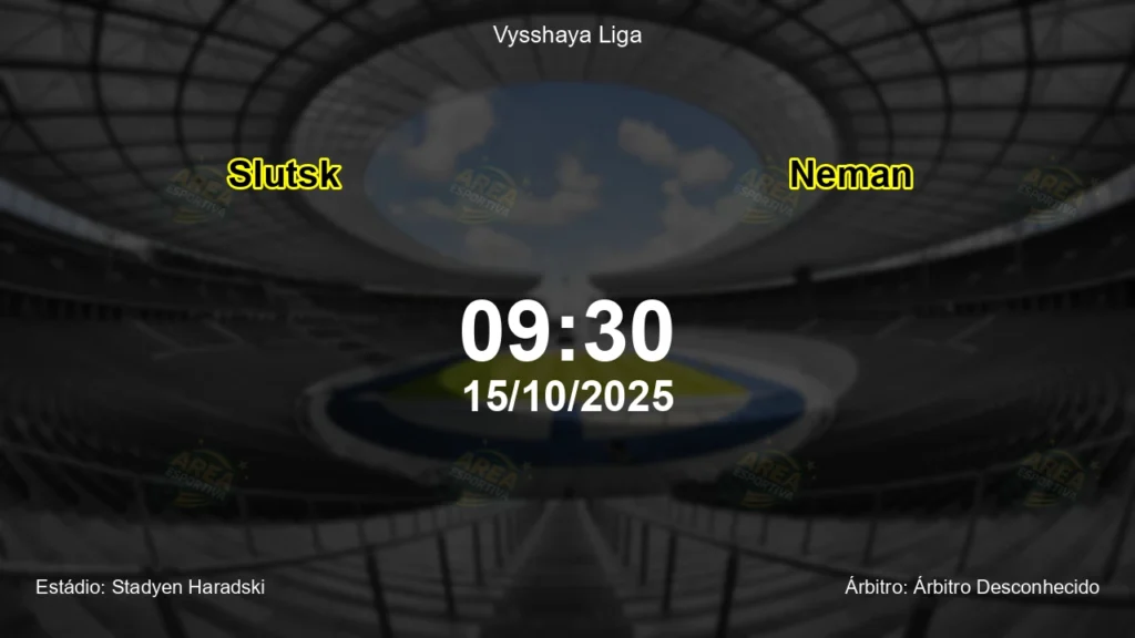 Palpite e an&aacute;lise do jogo Slutsk vs Neman pela Vysshaya Liga
