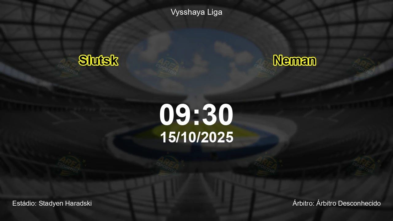 Palpite e análise do jogo Slutsk vs Neman pela Vysshaya Liga