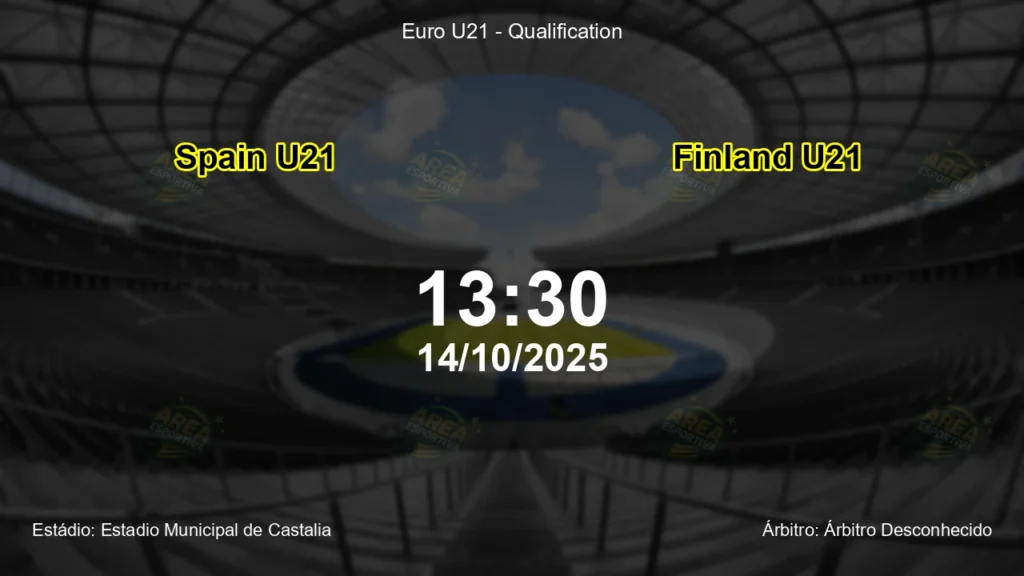 Palpite e an&aacute;lise do jogo Spain U21 vs Finland U21 pela Euro U21 - Qualification