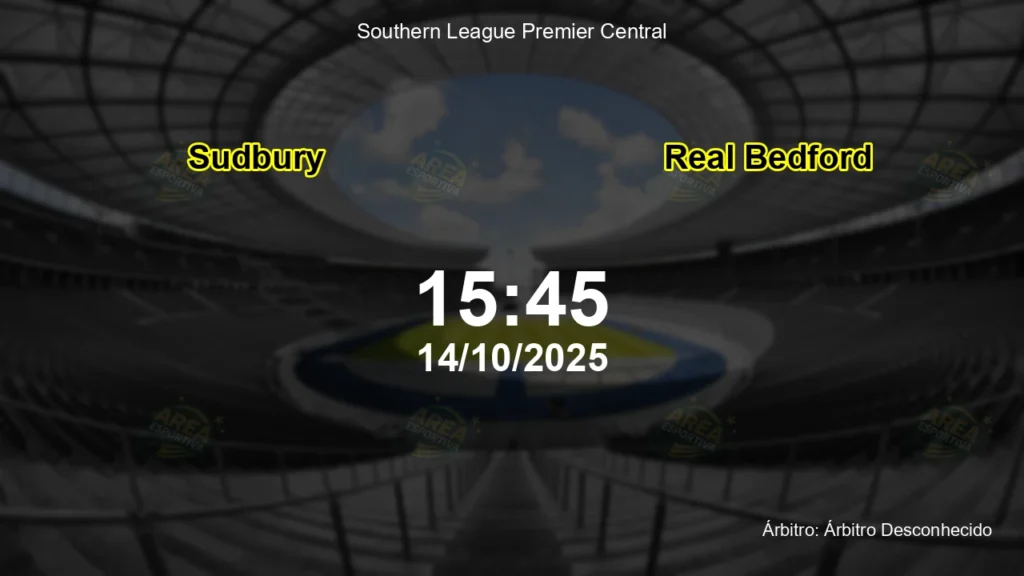 Palpite e an&aacute;lise do jogo Sudbury vs Real Bedford pela Southern League Premier Central
