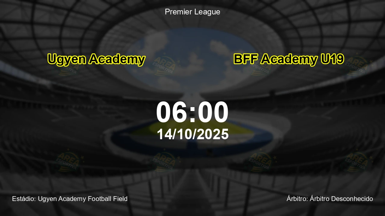Palpite e análise do jogo Ugyen Academy vs BFF Academy U19 pela Premier League