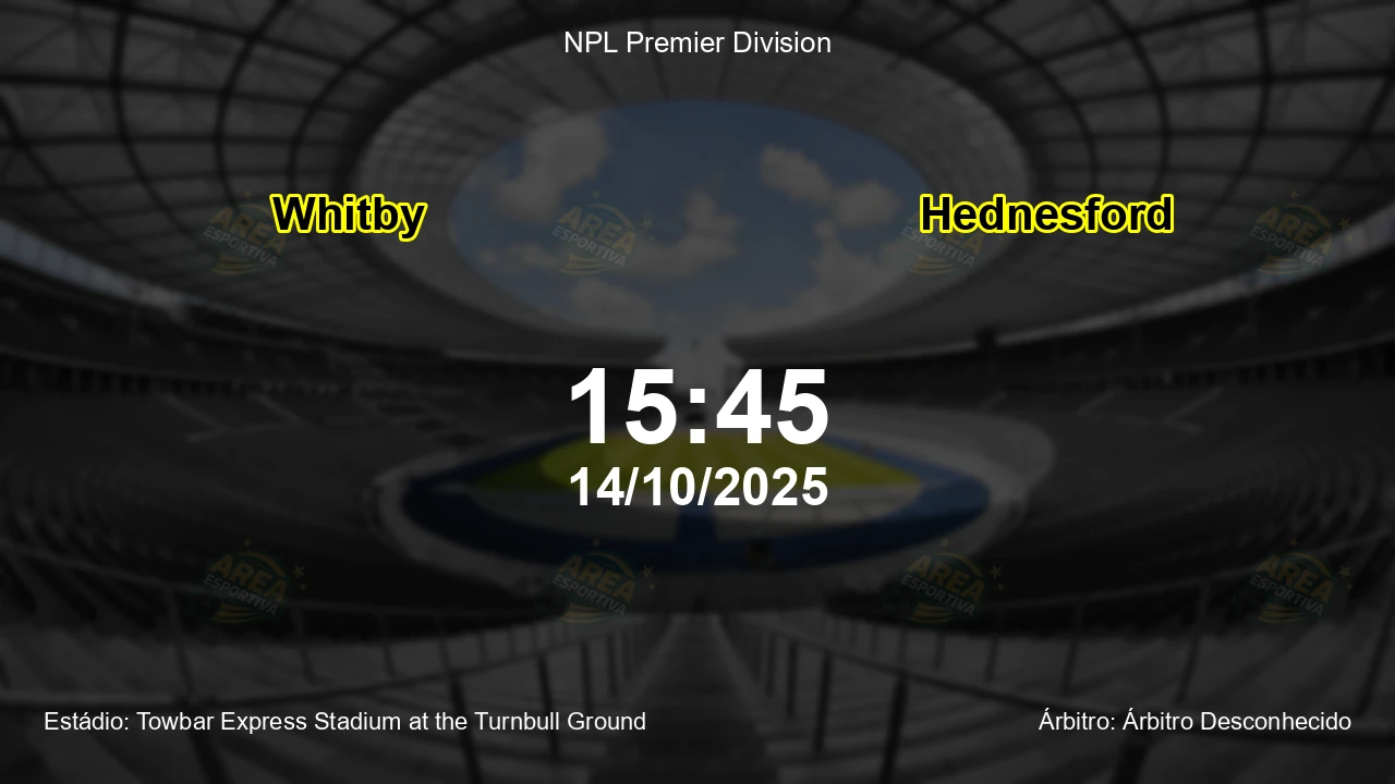 Palpite e análise do jogo Whitby vs Hednesford pela NPL Premier Division