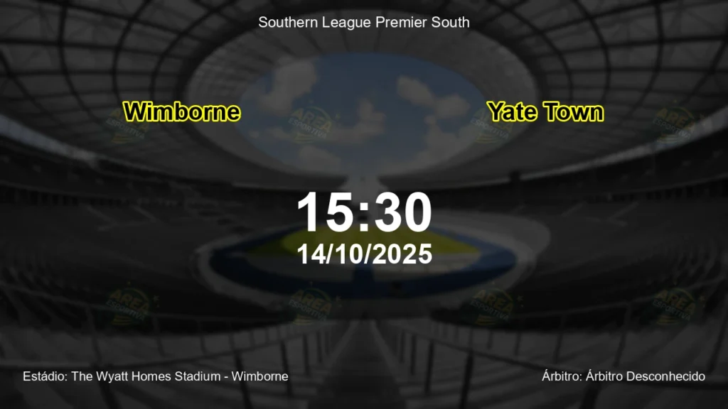 Palpite e an&aacute;lise do jogo Wimborne vs Yate Town pela Southern League Premier South