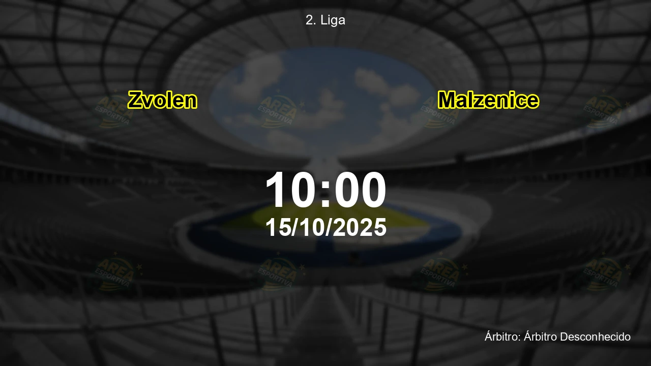 Palpite e análise do jogo Zvolen vs Malzenice pela 2. Liga